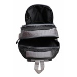 Aqsa ALB54 Stylish Laptop Bag (Black and Grey)